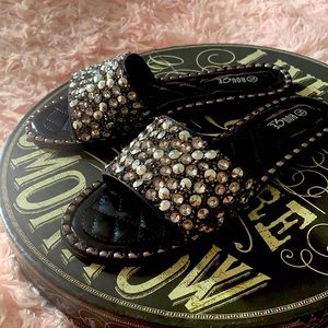 Women's Fashion Flat-bottom Rhinestone Sandals